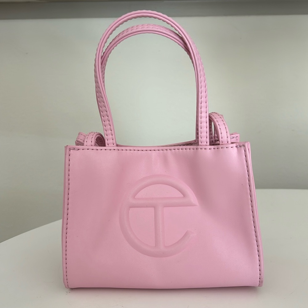 Telfar Pink Small Shopper